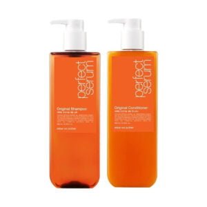 Shampoo e condicionador perfect serum, mise en scène Korea cosmetic