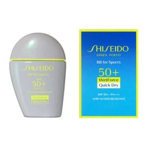 Shiseido bb for sports 50+ PA +++  protetor solar com cor